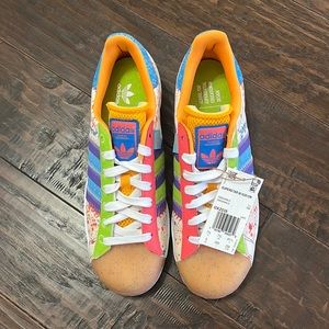 Adidas Superstar G20 CM 201 S.E.E.D Paint Splattered Size 9